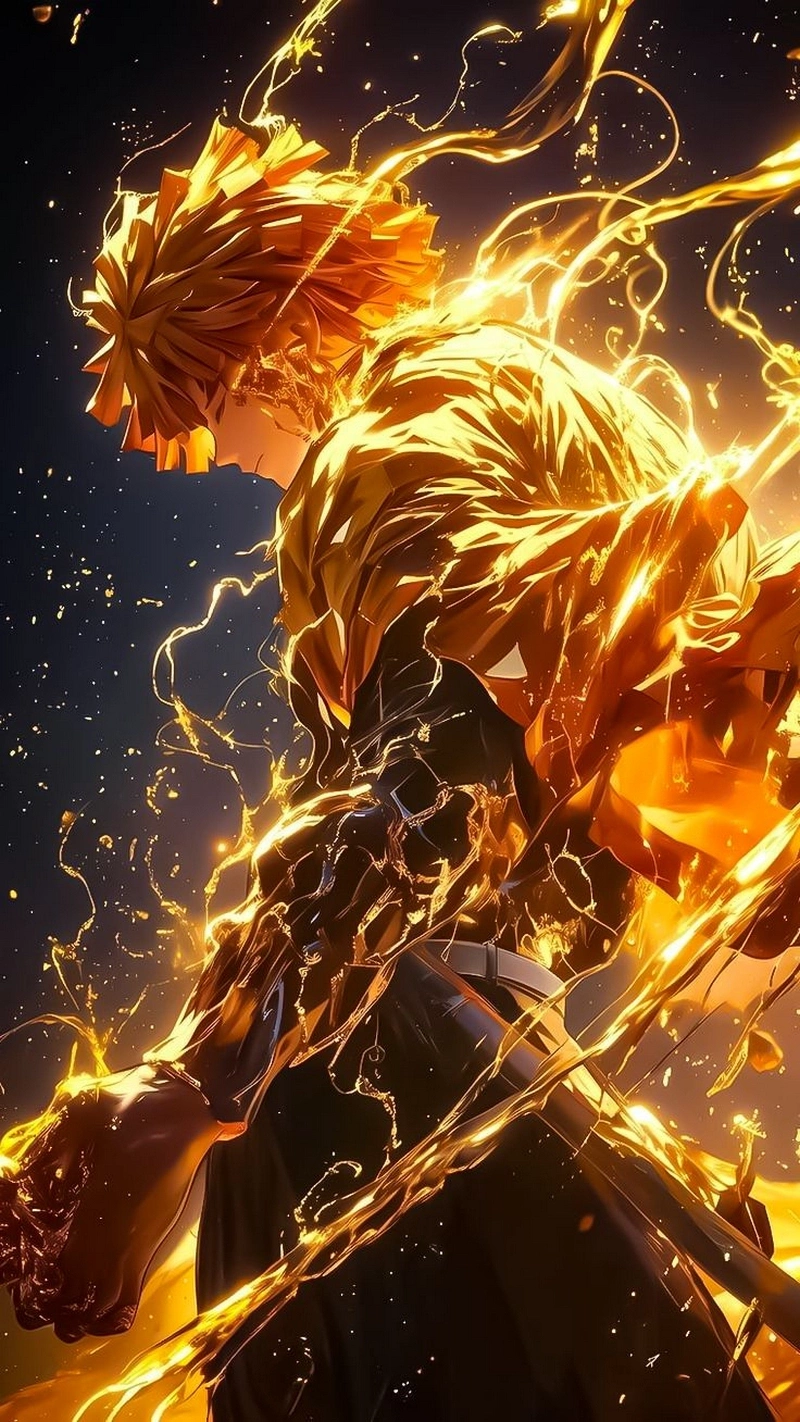 hình nền Zenitsu Agatsuma 44