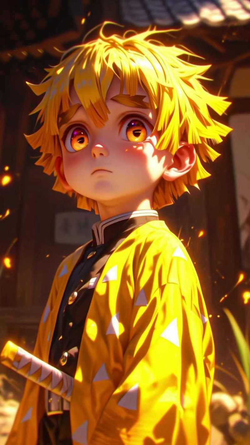 hình nền Zenitsu Agatsuma 45