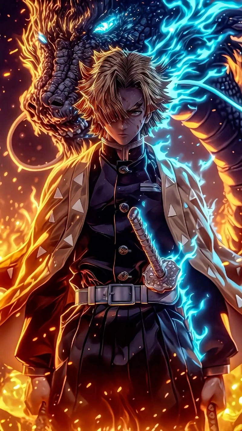 hình nền Zenitsu Agatsuma 50