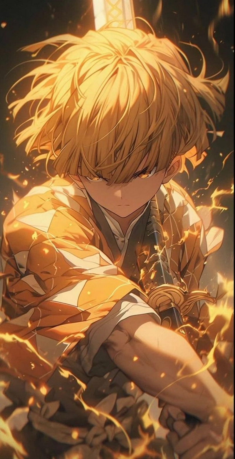 hình nền Zenitsu Agatsuma 8