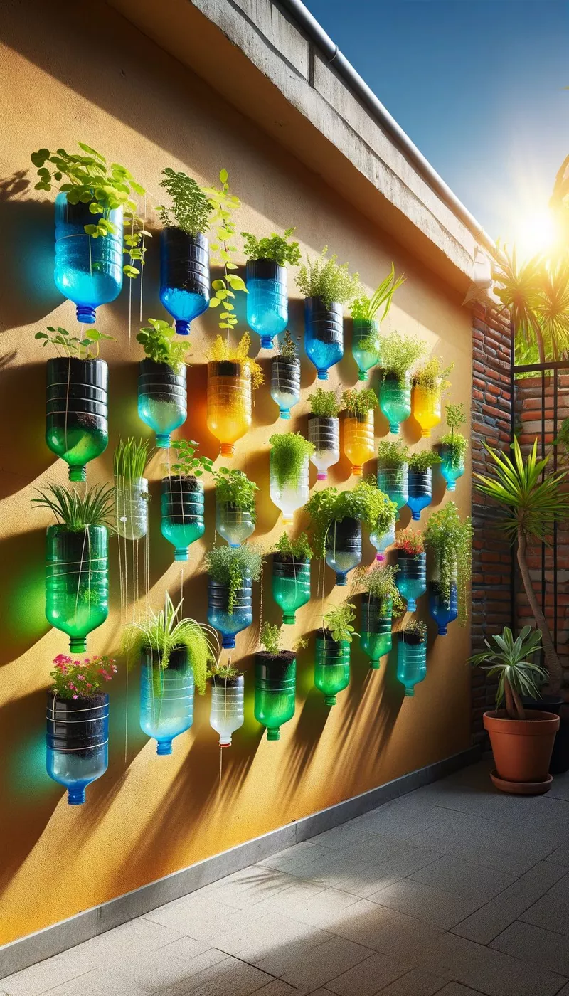 hình ảnh chậu cây tái chế 10