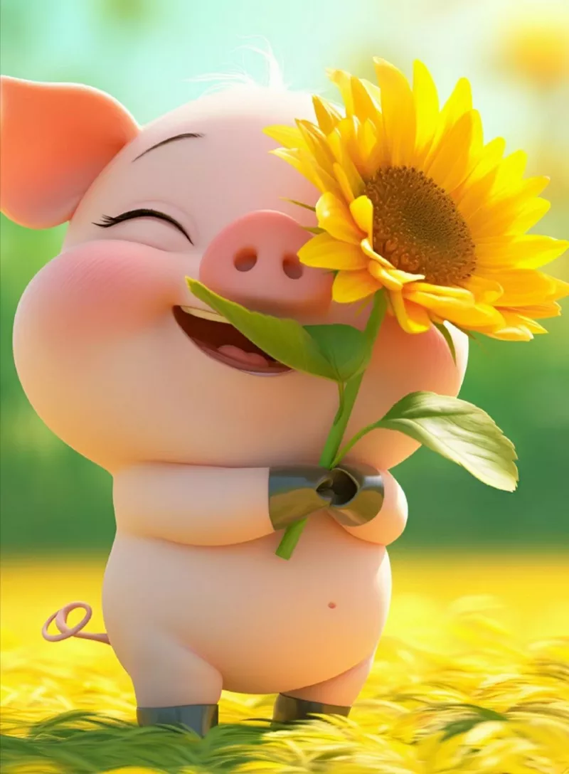 hình ảnh con heo cute 13