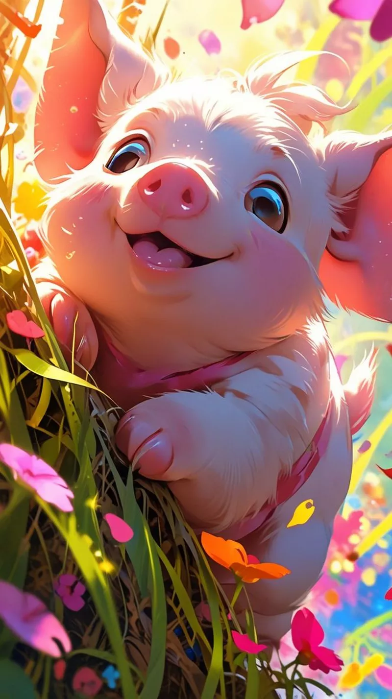 hình ảnh con heo cute 15