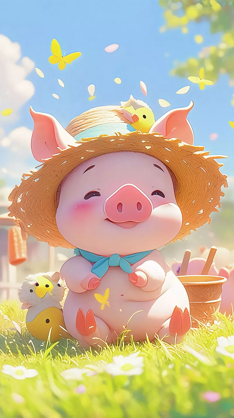 hình ảnh con heo cute 17