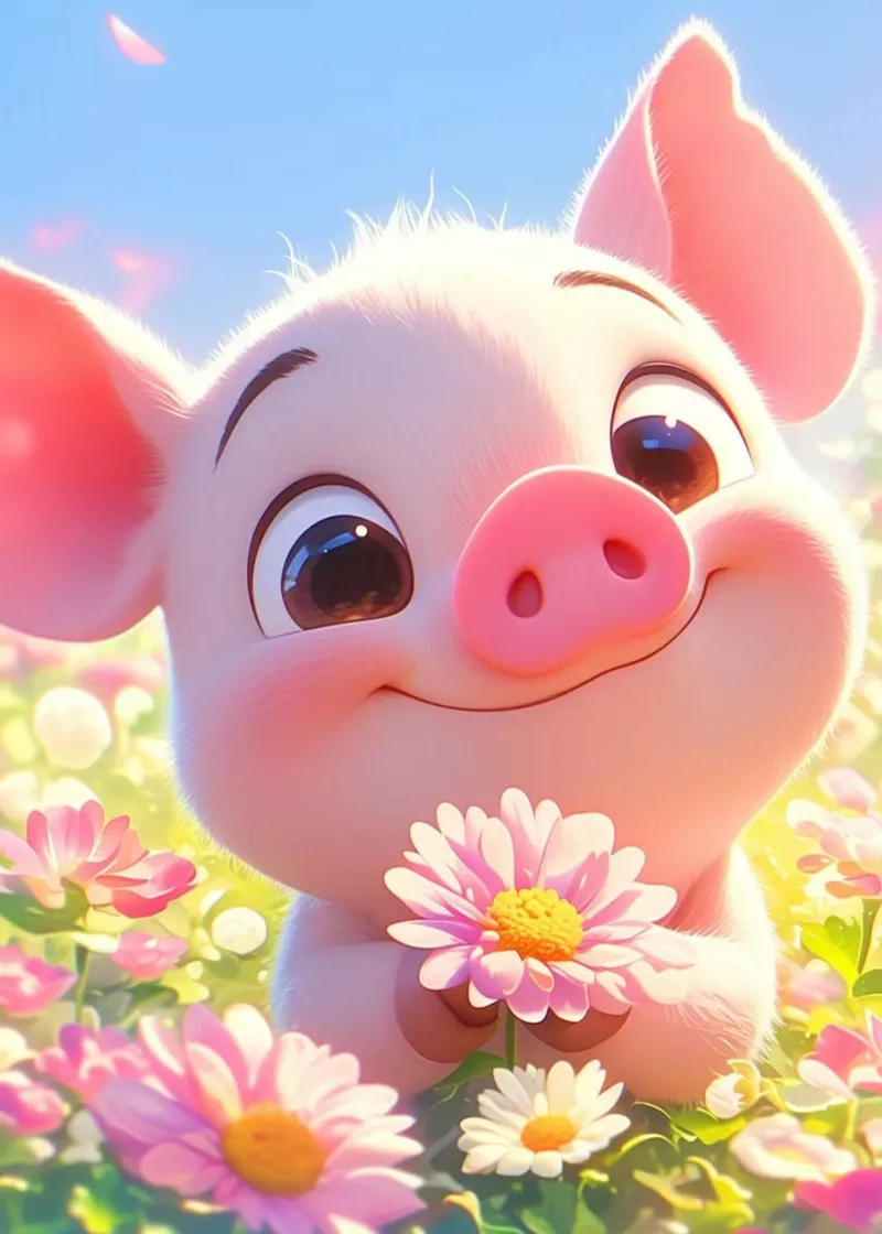 hình ảnh con heo cute 2