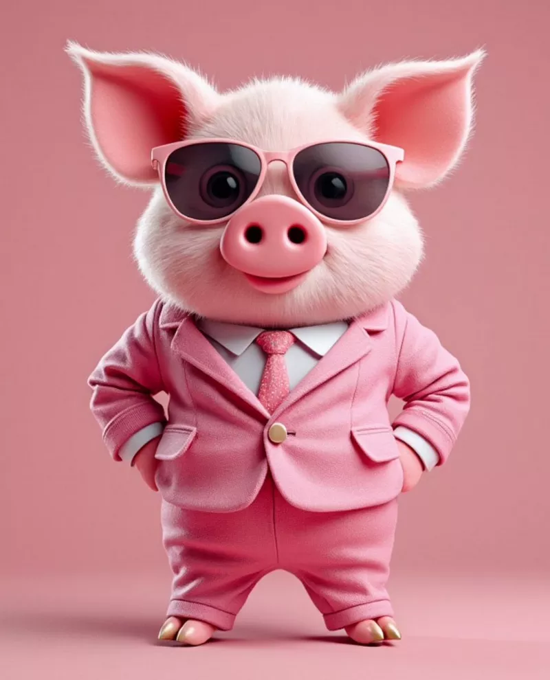 hình ảnh con heo cute 23