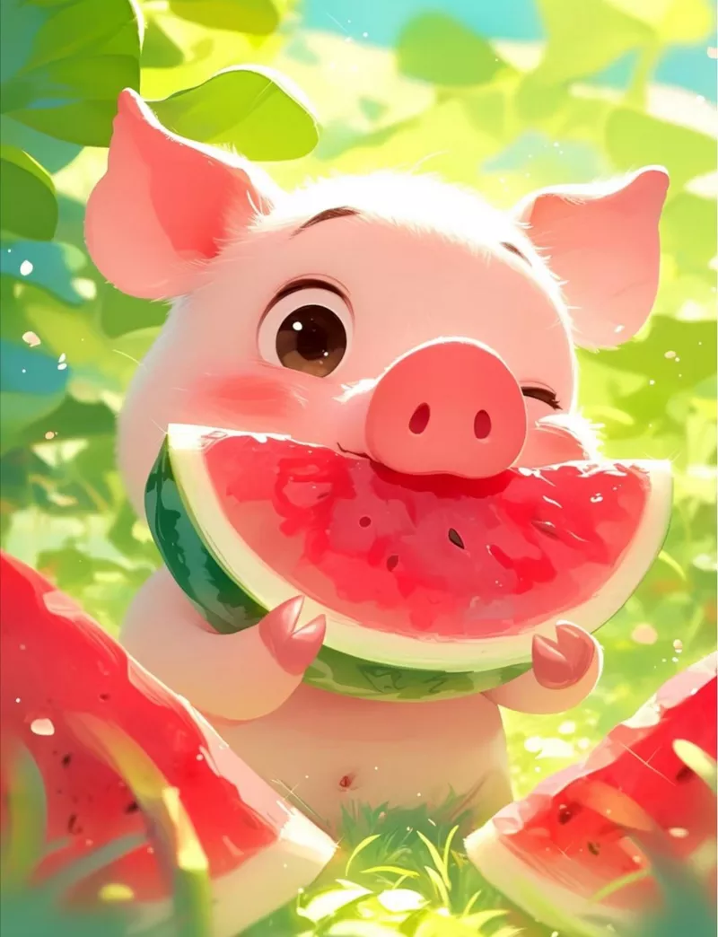 hình ảnh con heo cute 26