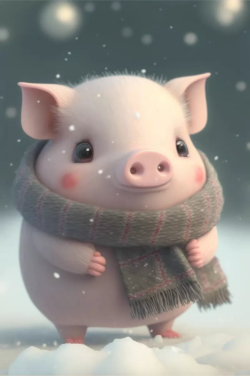 hình ảnh con heo cute 28