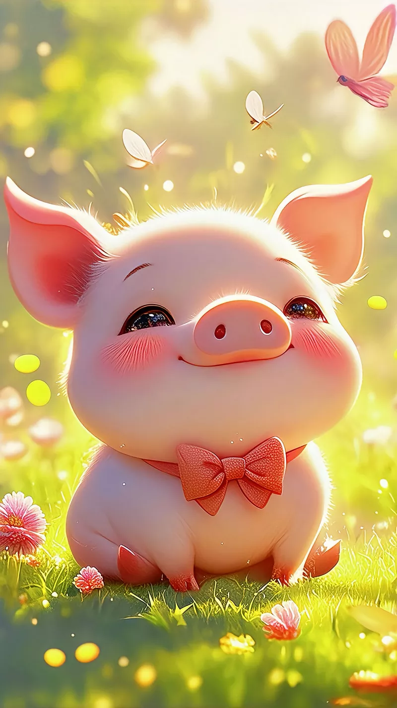 hình ảnh con heo cute 30