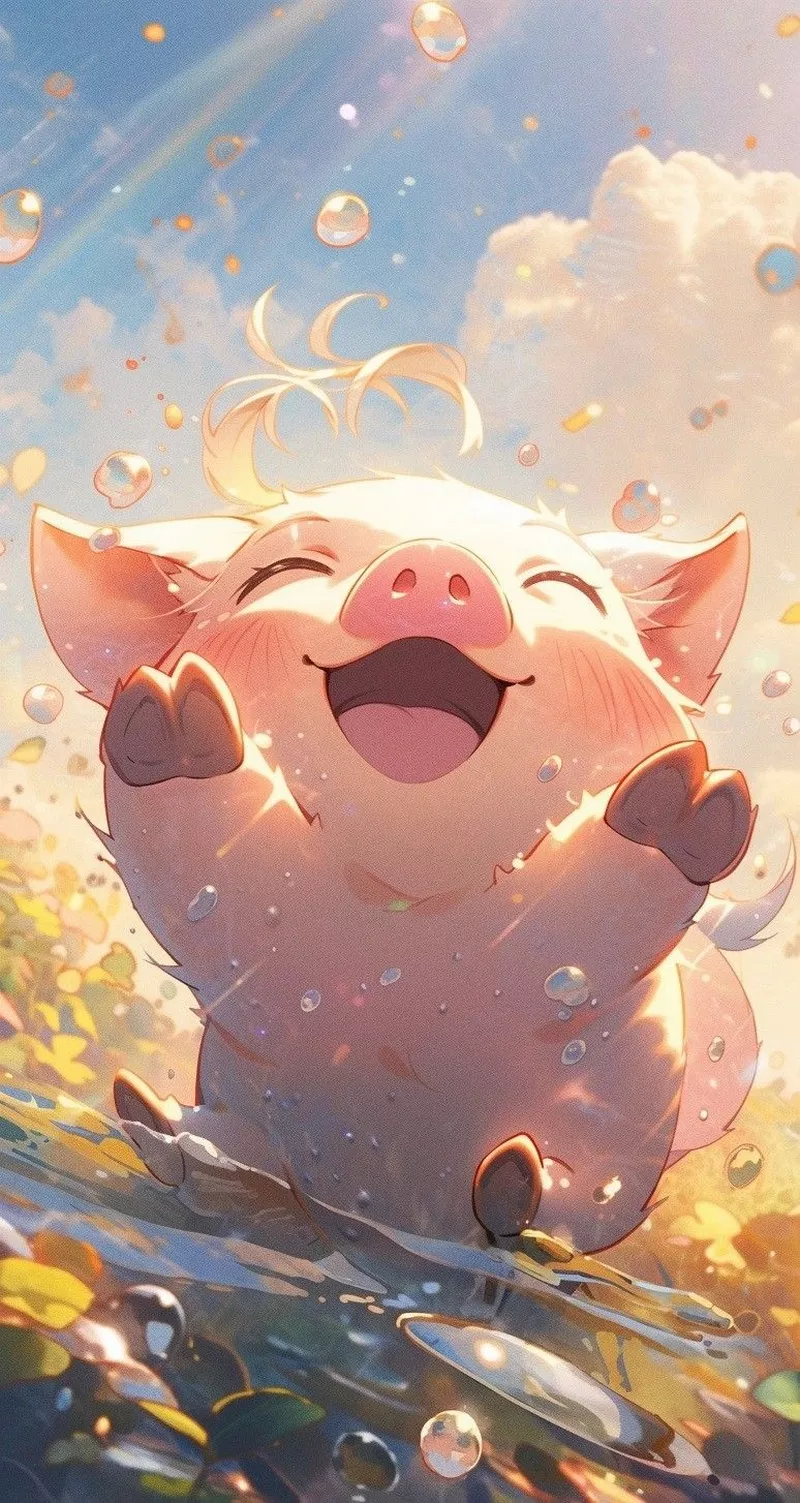 hình ảnh con heo cute 9