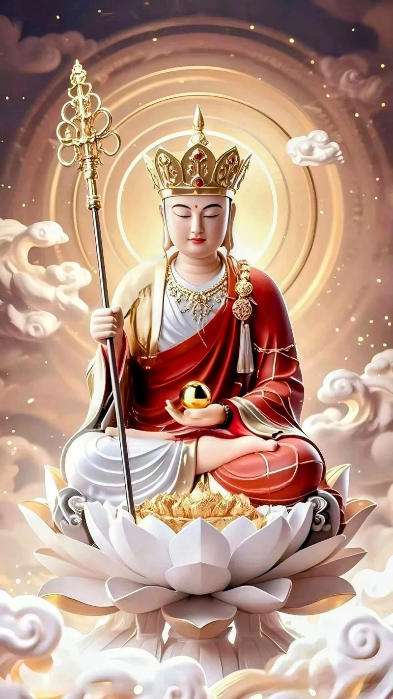 hình ảnh địa tạng vương bồ tát 1
