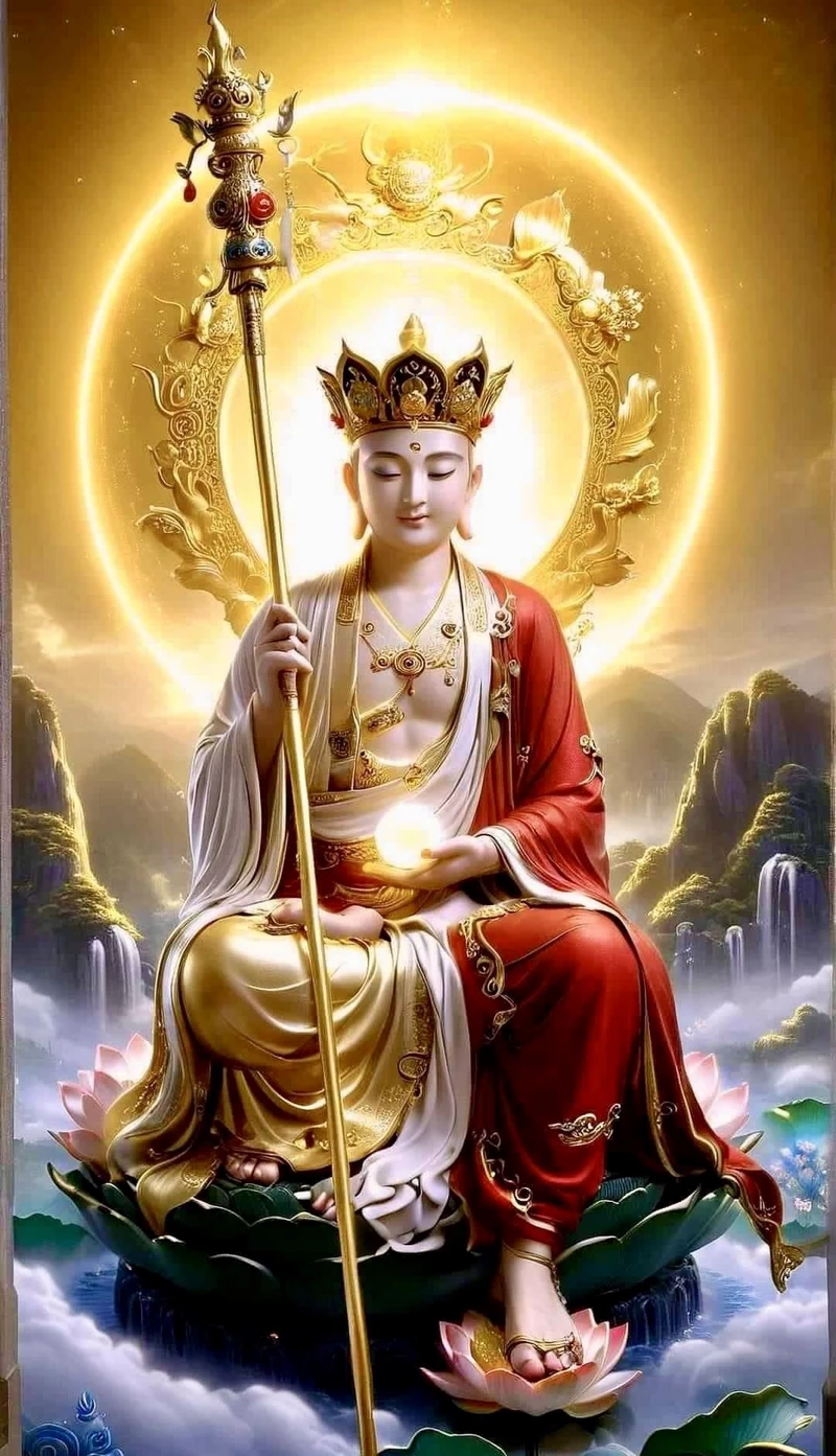 hình ảnh địa tạng vương bồ tát 10