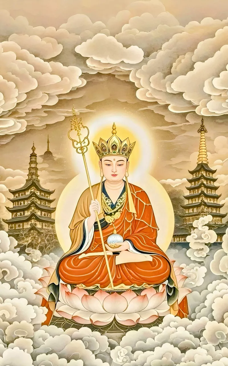 hình ảnh địa tạng vương bồ tát 15
