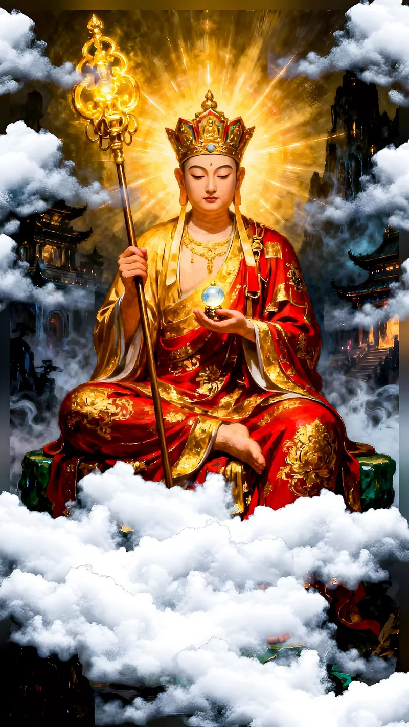 hình ảnh địa tạng vương bồ tát 19