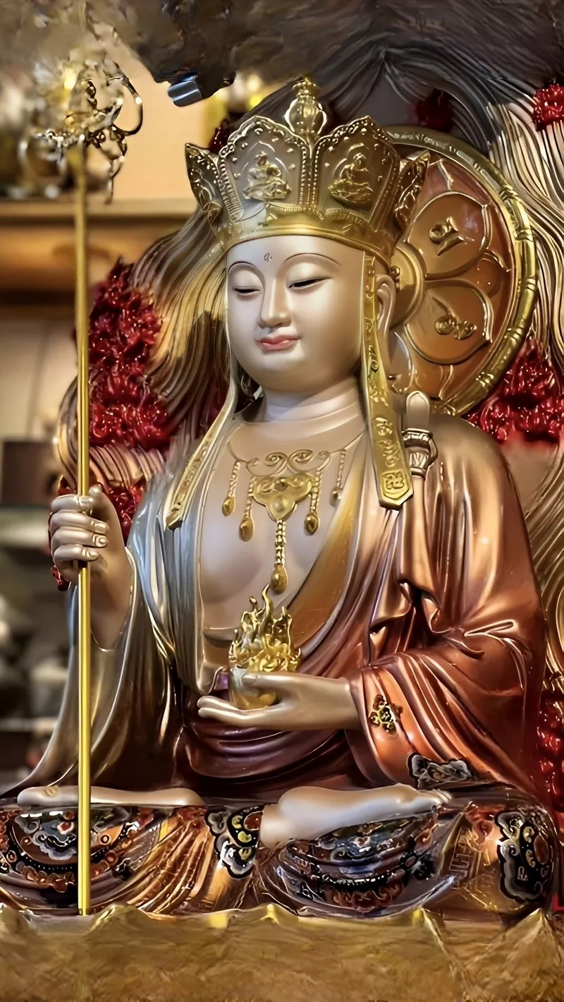 hình ảnh địa tạng vương bồ tát 2
