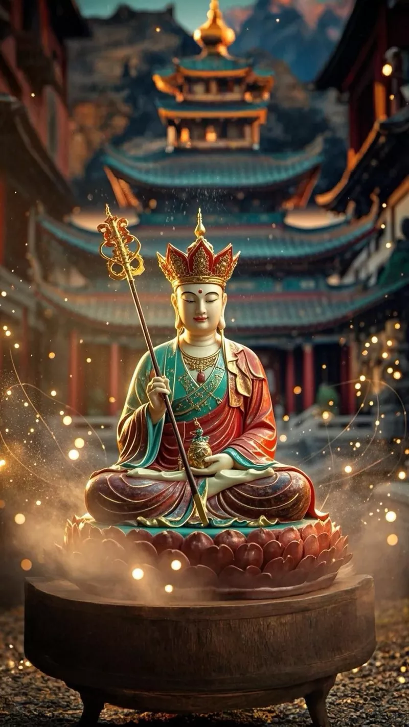 hình ảnh địa tạng vương bồ tát 22