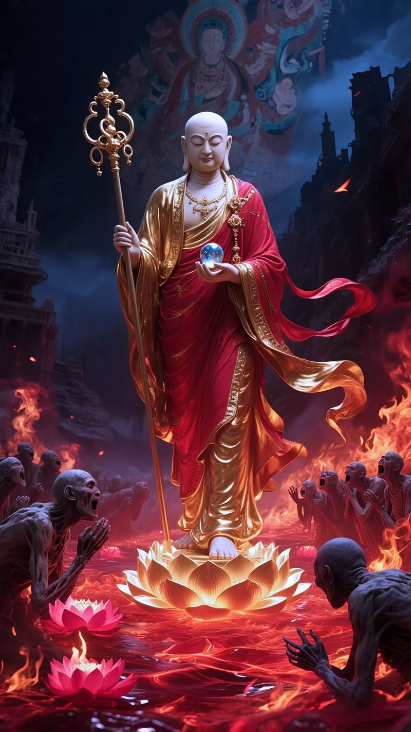 hình ảnh địa tạng vương bồ tát 27