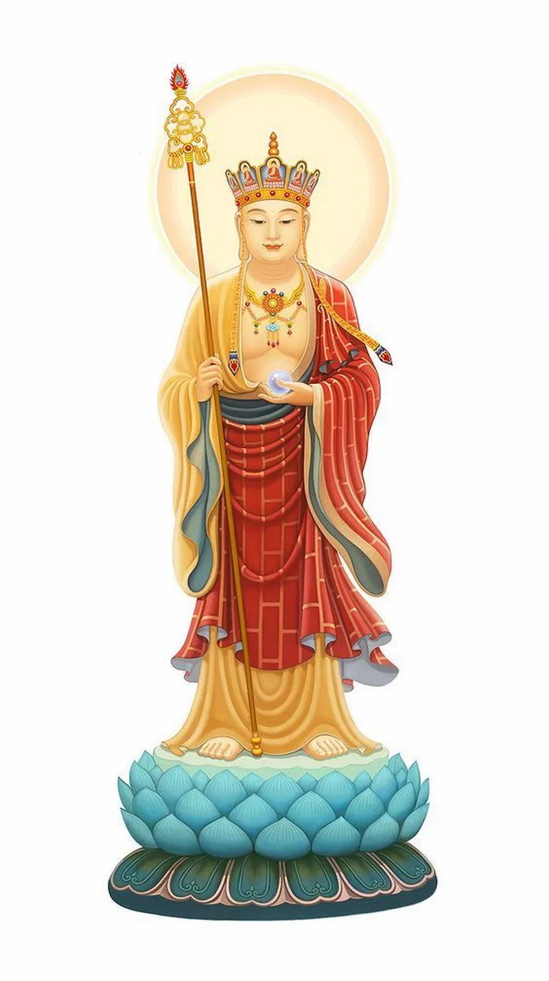 hình ảnh địa tạng vương bồ tát 7