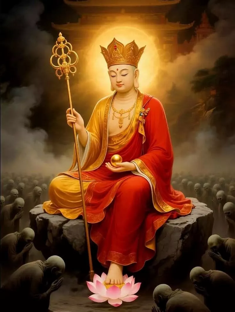 hình ảnh địa tạng vương bồ tát 8
