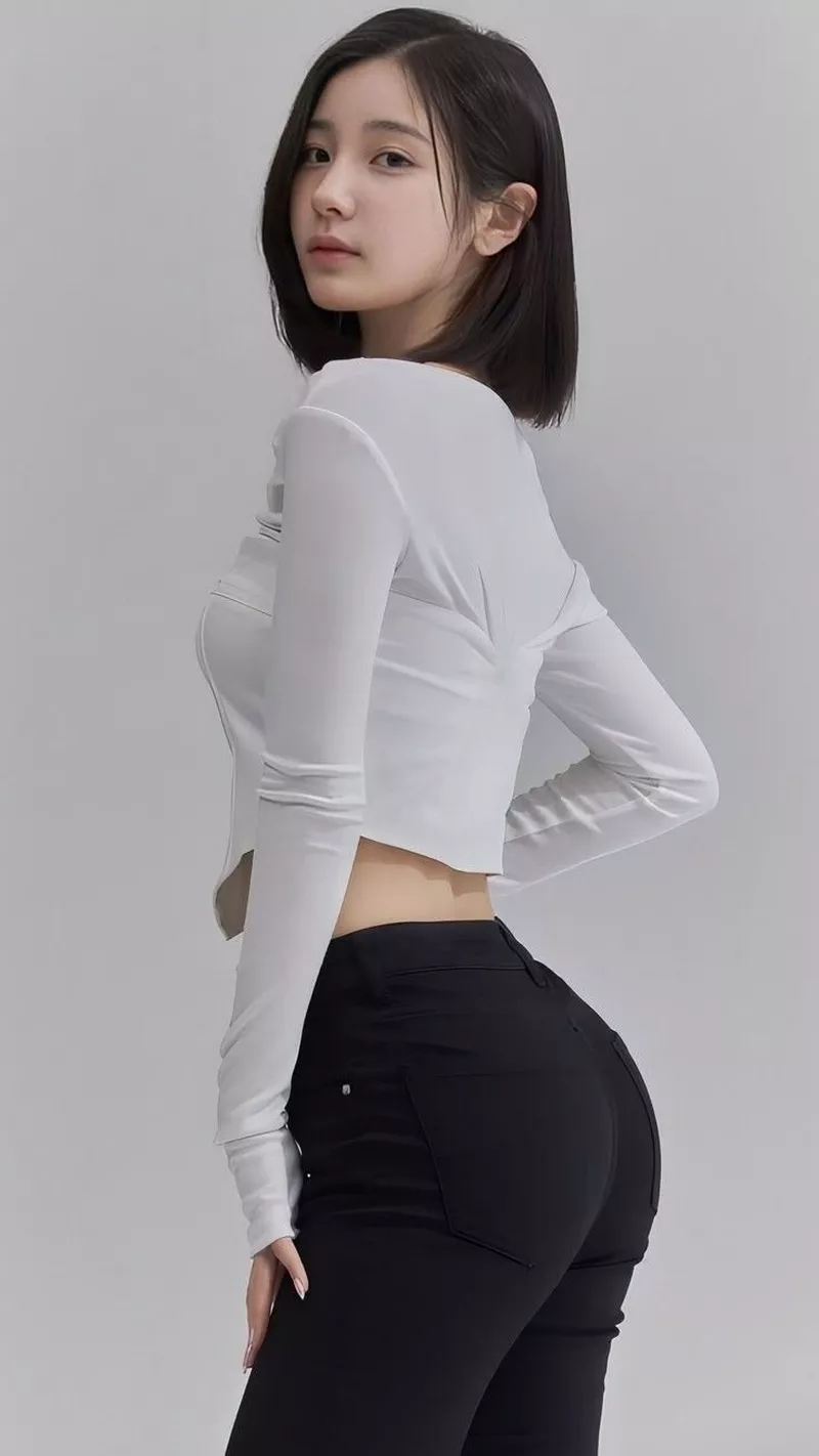 Gái xinh Hàn Quốc phong cách trong sáng dễ thương