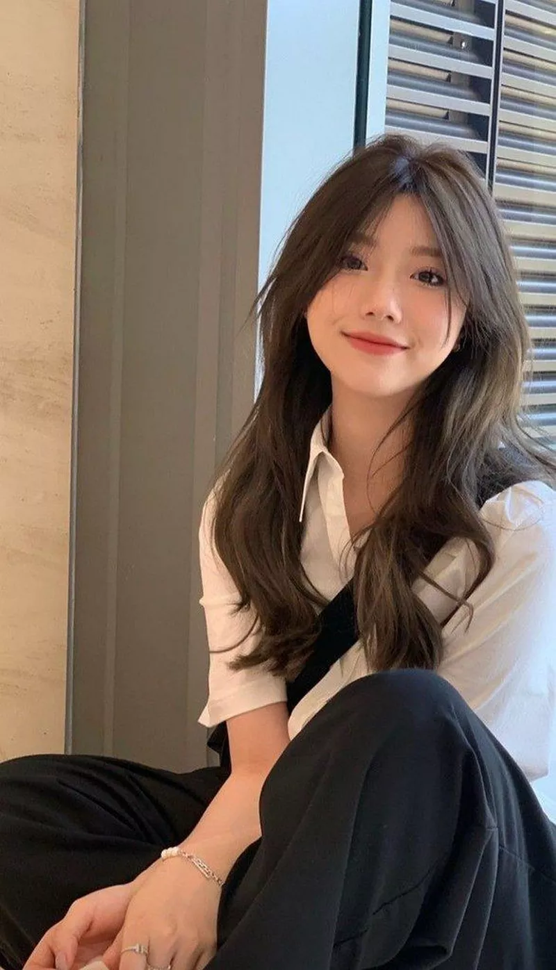 Gái xinh Hàn Quốc style nhẹ nhàng đúng chuẩn xu hướng