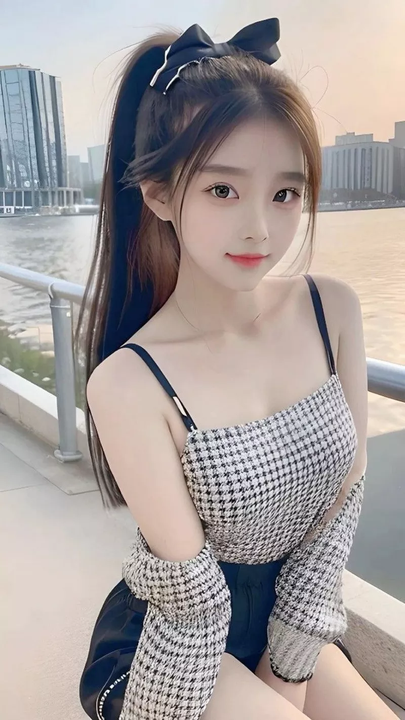 Gái xinh TikTok xinh đẹp tự nhiên không chỉnh sửa