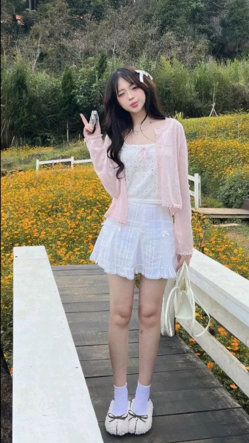 Gái xinh Trung Quốc phong cách ngây thơ đáng yêu