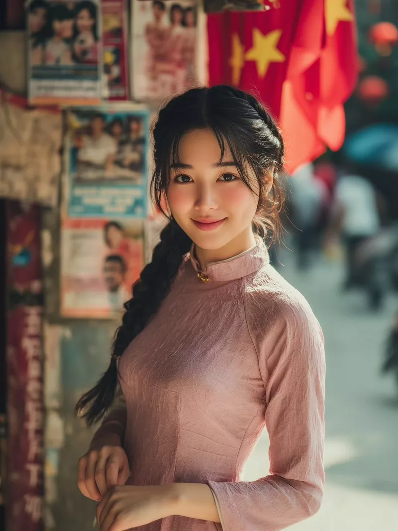 Gái xinh Việt Nam phong cách thanh lịch