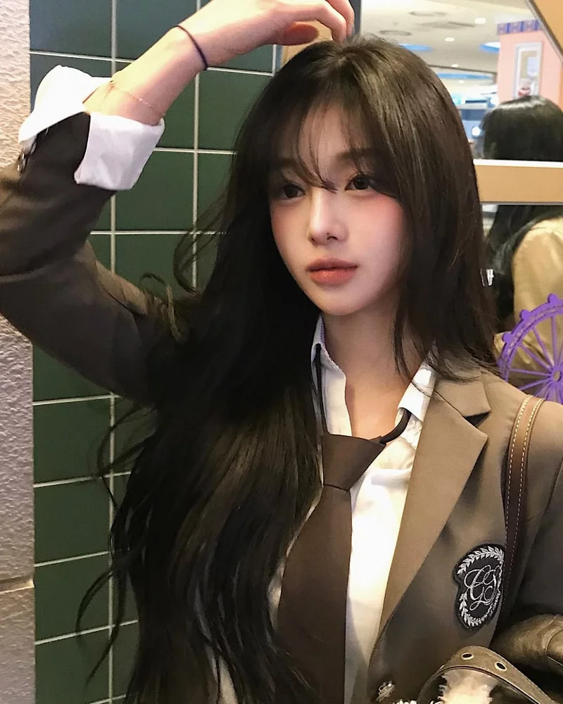 Visual đỉnh cao của gái xinh Hàn Quốc gây sốt mạng xã hội