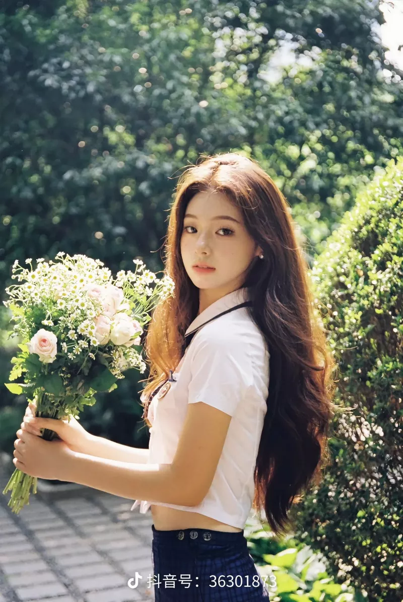 Visual gái xinh Trung Quốc mang vẻ đẹp trong trẻo