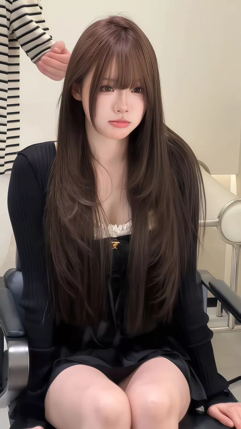 Visual hot girl Nhật Bản trong trẻo và tinh khôi