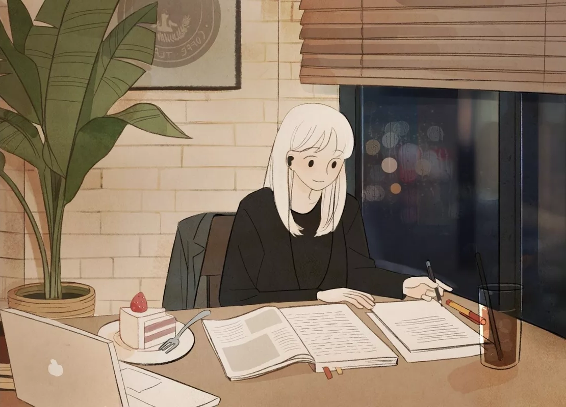 Ý tưởng vẽ góc học tập cho học sinh yêu mỹ thuật