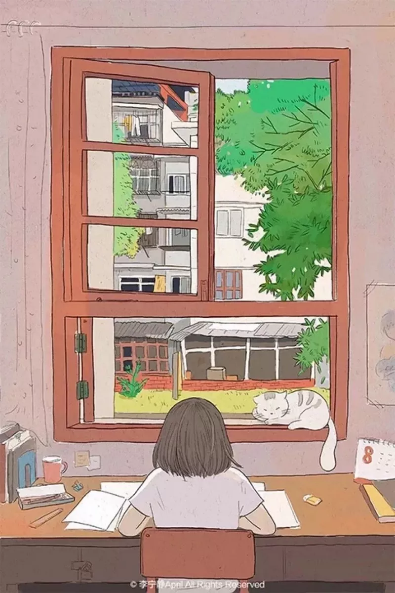 Ý tưởng vẽ góc học tập đẹp, dễ thực hiện