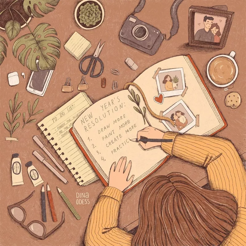 Ý tưởng vẽ góc học tập tạo động lực học tập