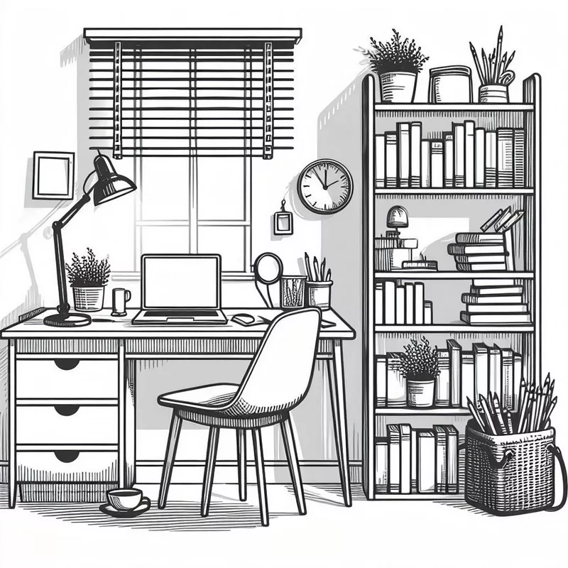 Ý tưởng vẽ góc học tập truyền cảm hứng sáng tạo