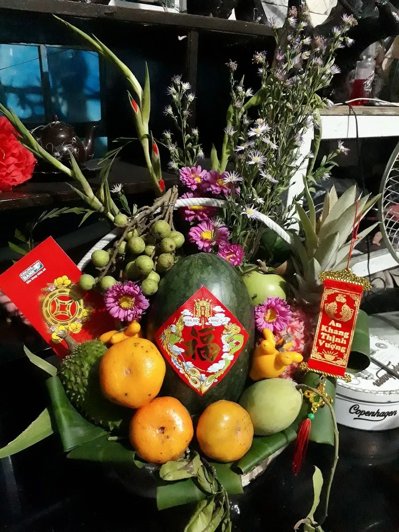 mâm ngũ quả ngày tết 1