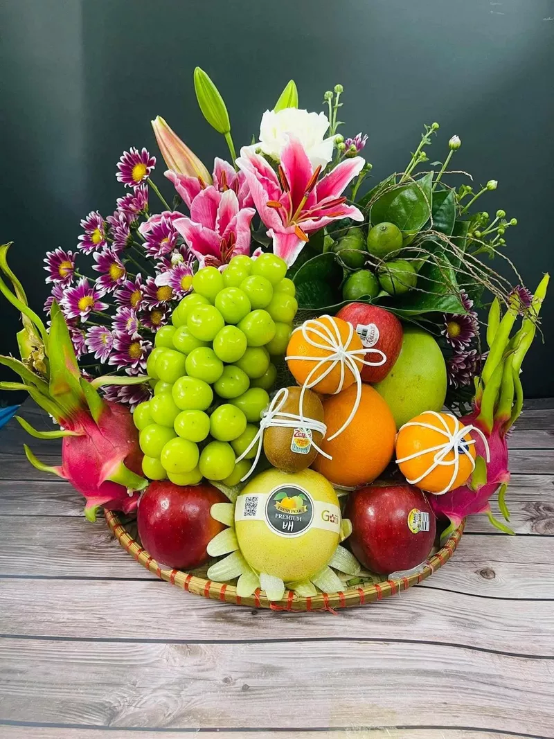 mâm ngũ quả ngày tết 25