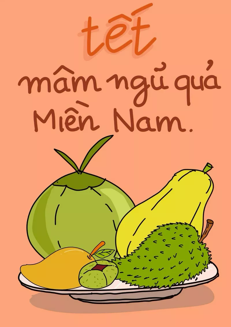 mâm ngũ quả ngày tết 28