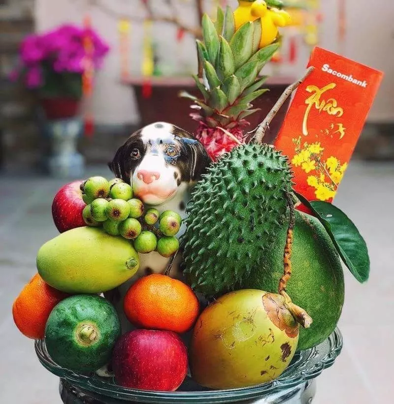 mâm ngũ quả ngày tết 7