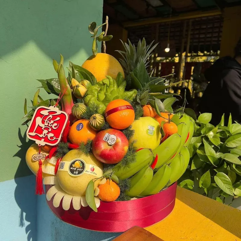 mâm ngũ quả ngày tết 9