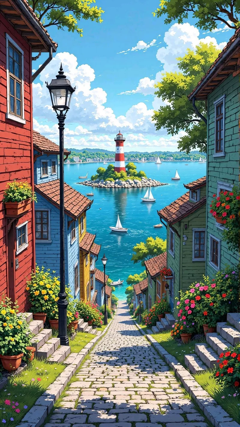 ý tưởng vẽ ngôi nhà trong tranh 29