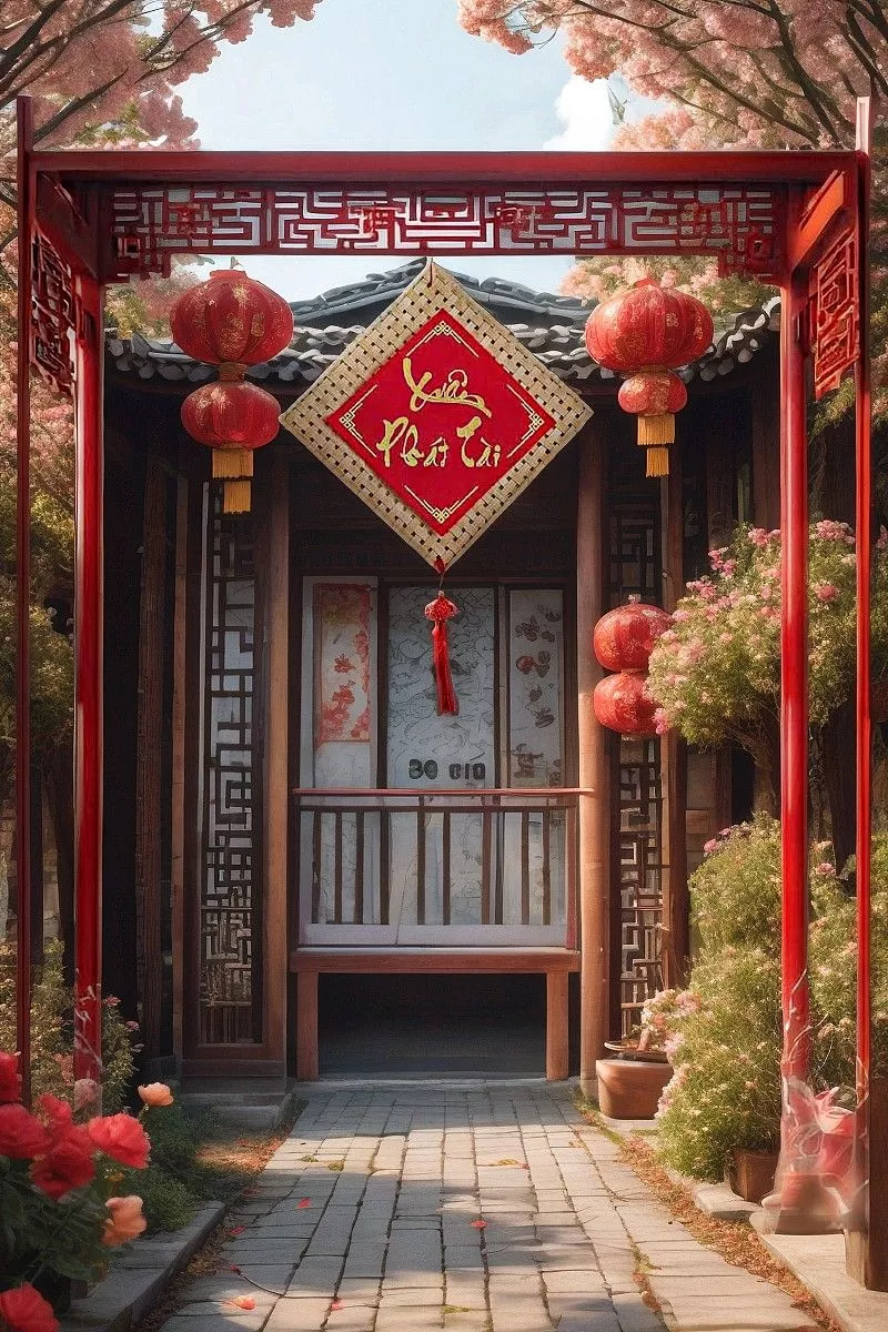 ý tưởng trang trí tết 28