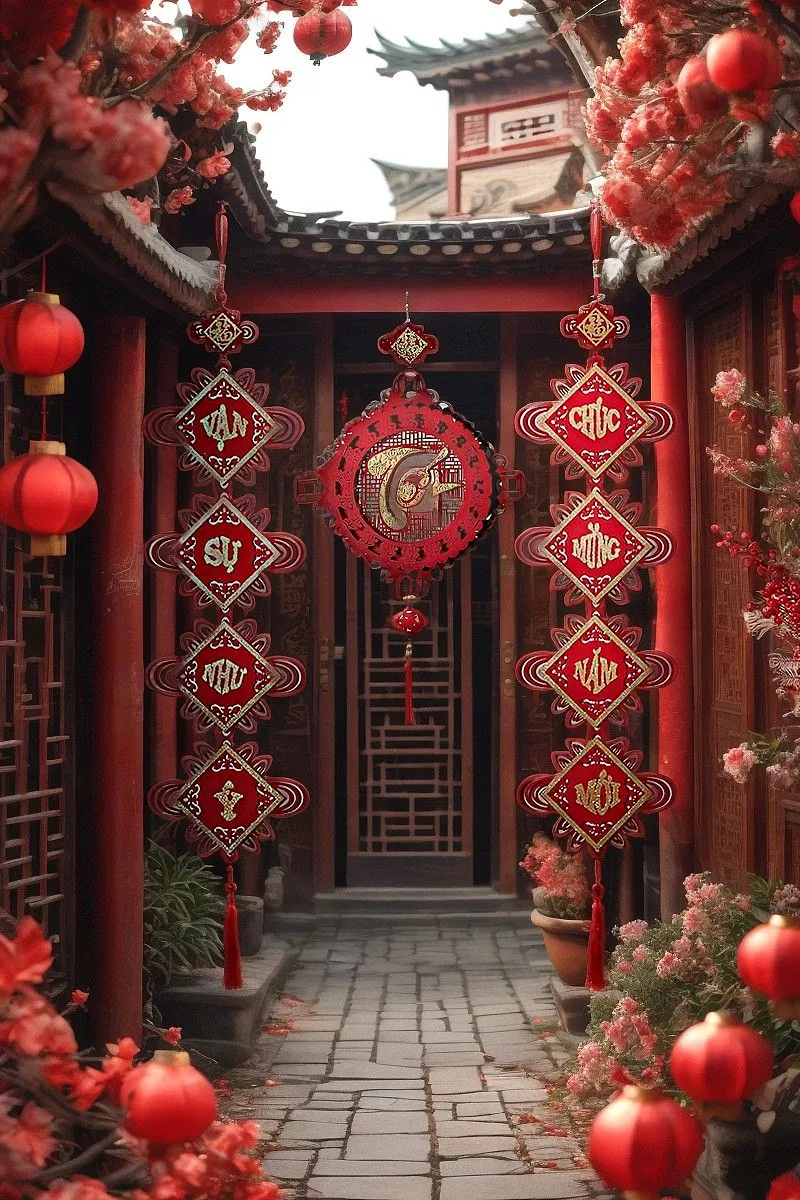 ý tưởng trang trí tết 30