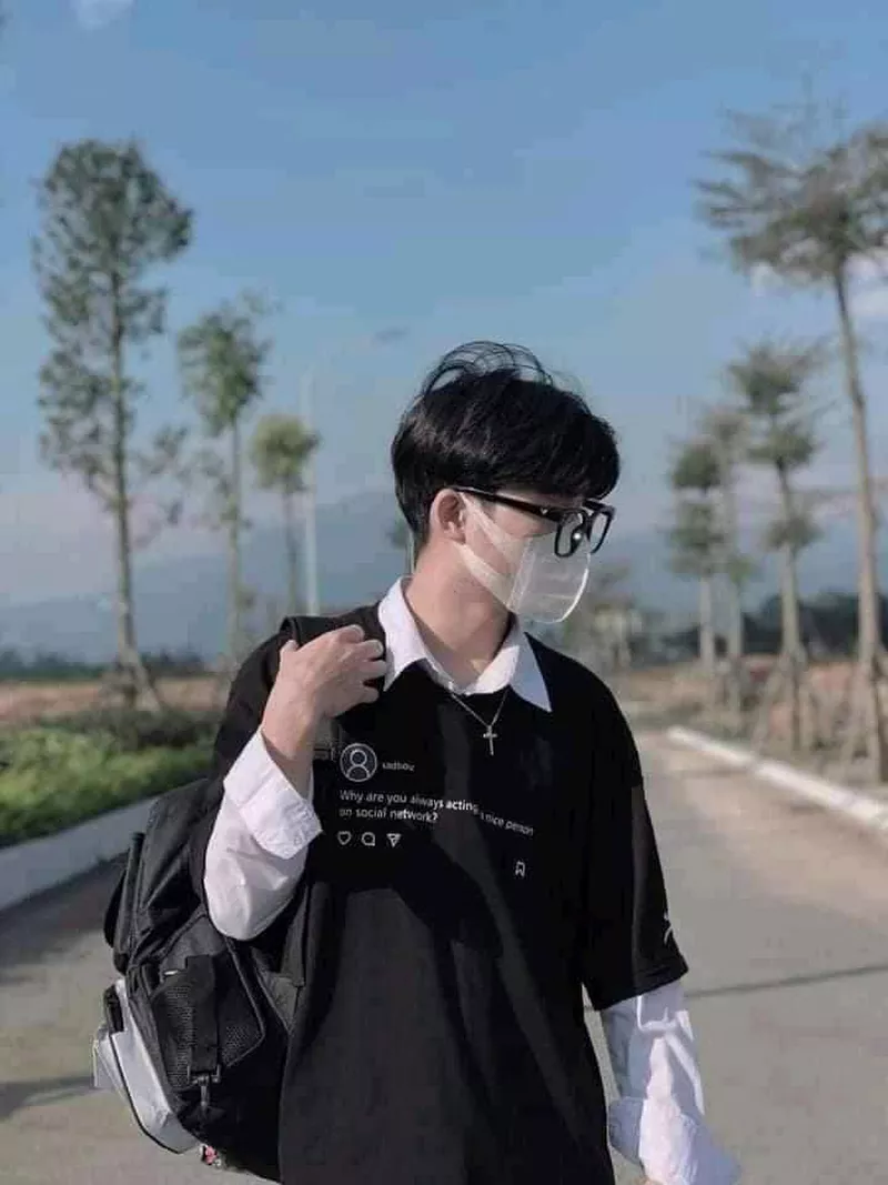 Ảnh Trai Đẹp Che Mặt Phong Cách Đường Phố