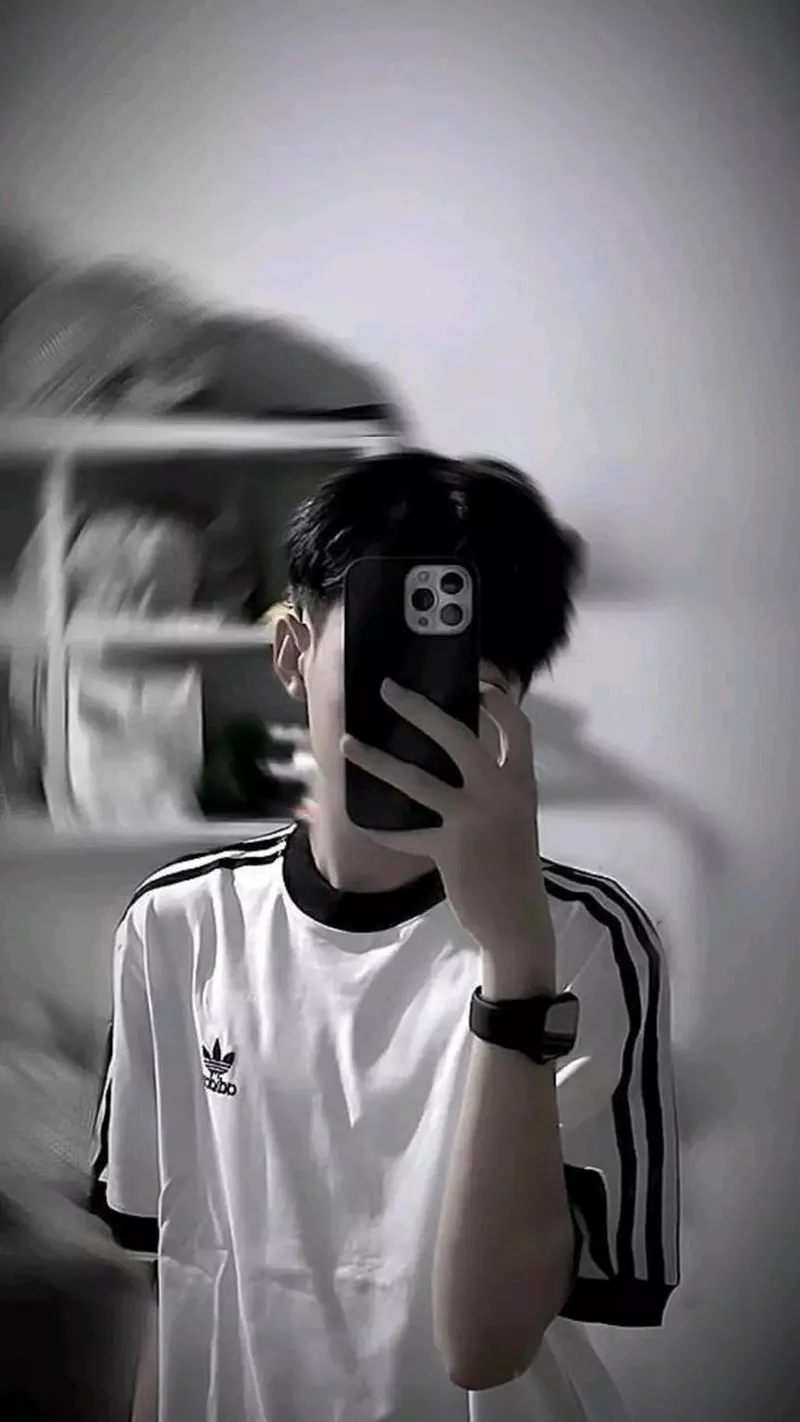 Ảnh Trai Đẹp Che Mặt Phong Cách Hàn Quốc