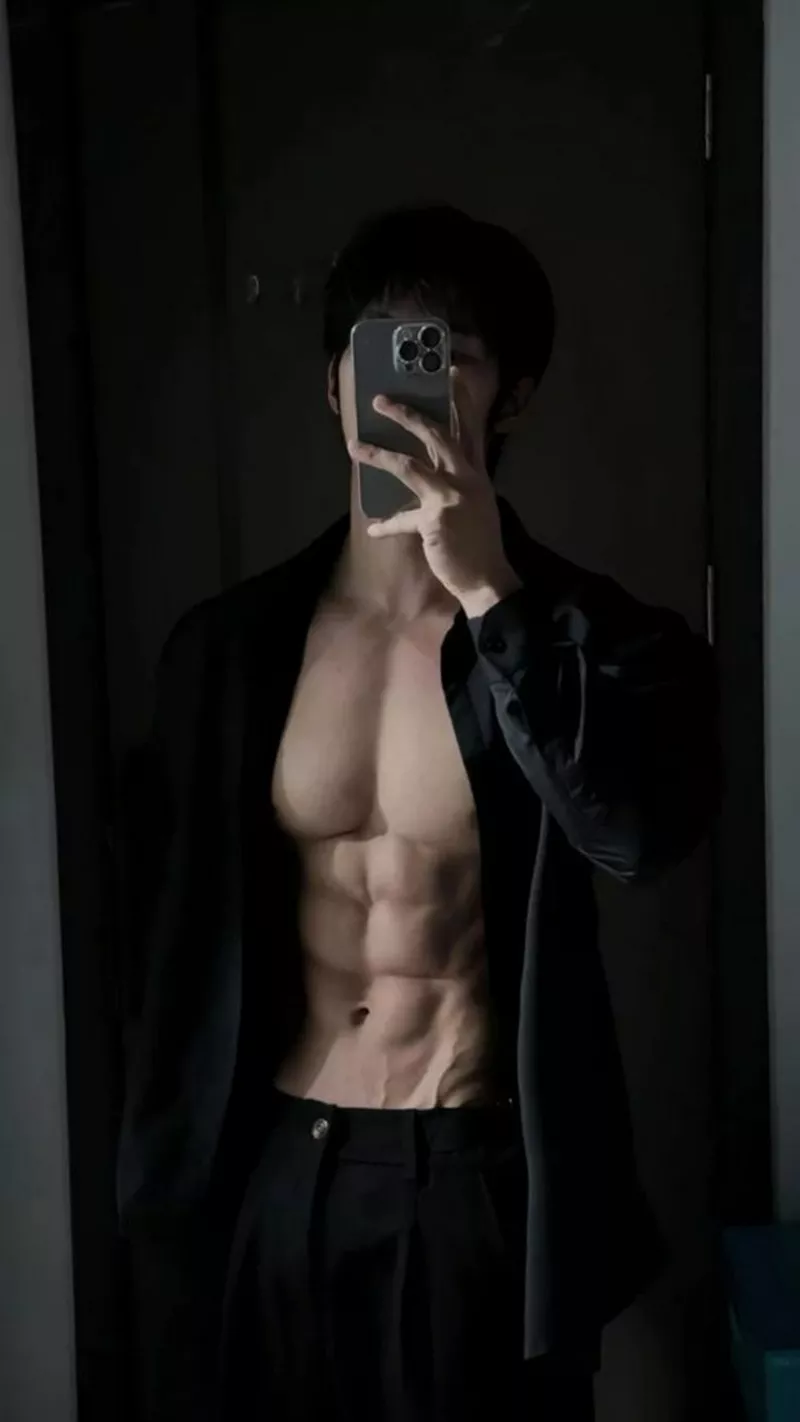 Ảnh Trai Đẹp Che Mặt Phong Cách Idol Hàn Quốc