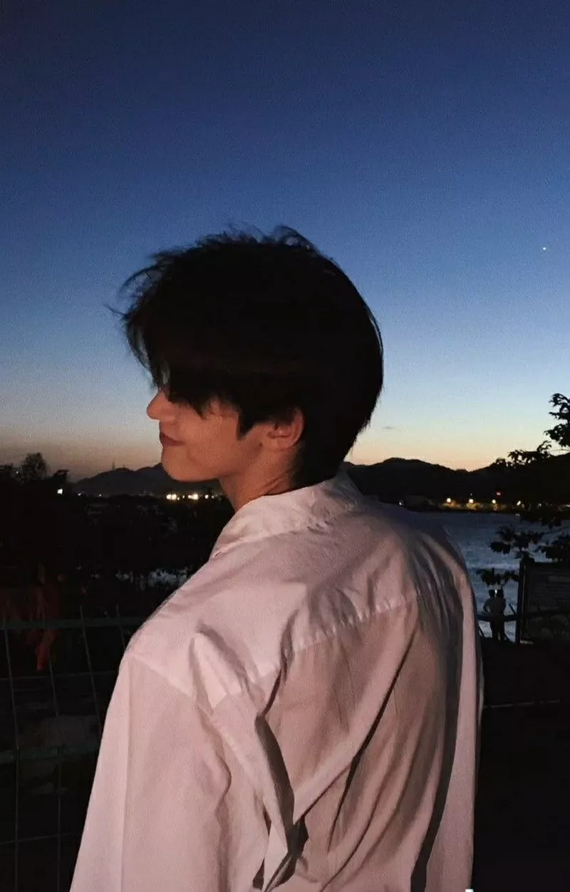 Ảnh Trai Đẹp Che Mặt Tóc Hai Mái Lãng Tử