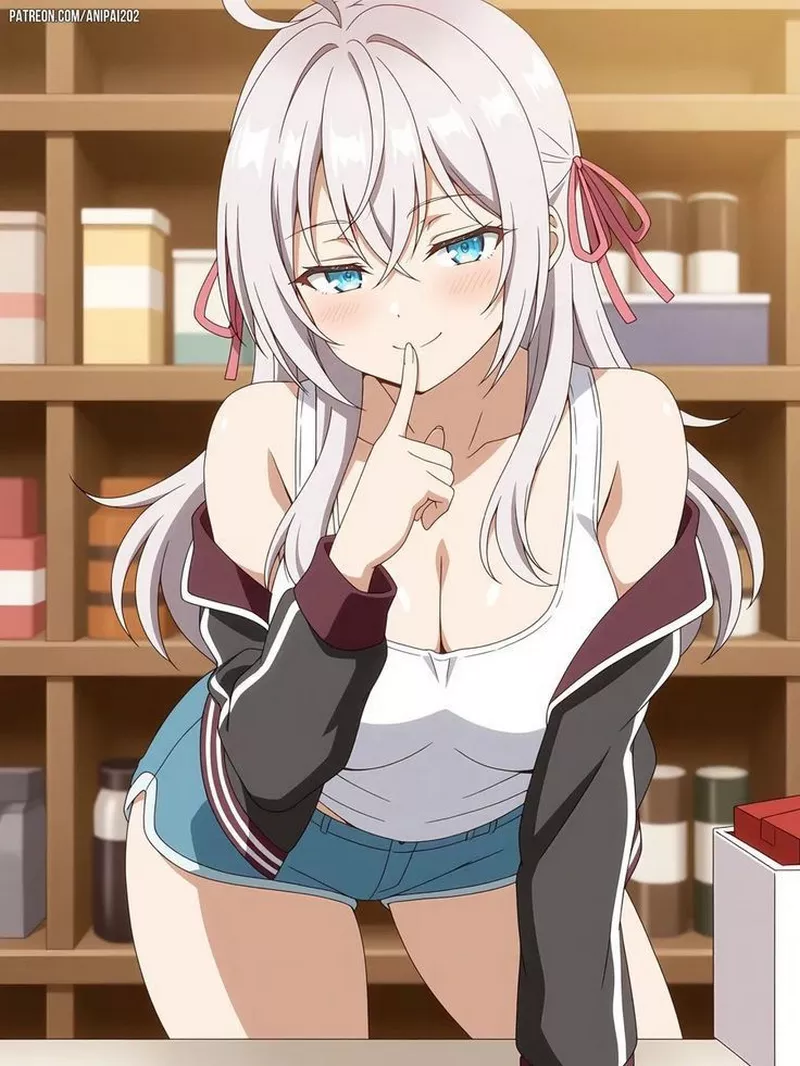 Ảnh anime nữ cute phong cách moe cực đáng yêu