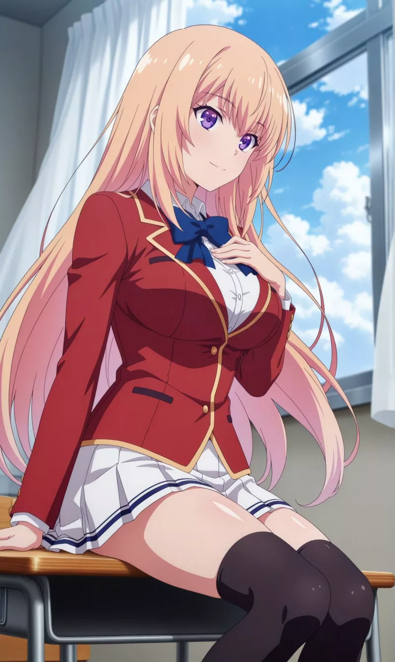 Ảnh anime nữ cute phong cách trong sáng dễ mến