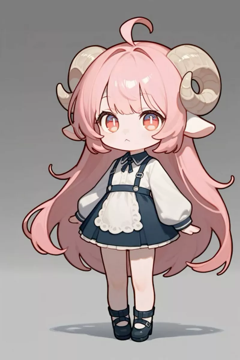 Ảnh chibi nữ dễ thương phong cách hoạt hình